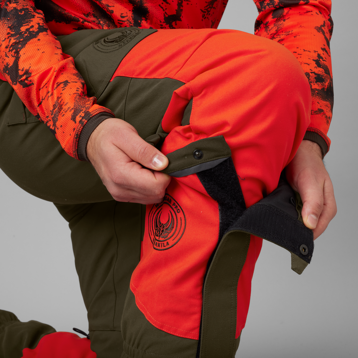 Wildboar Pro - Gamasje Orange Blaze/Willow Green – Härkila