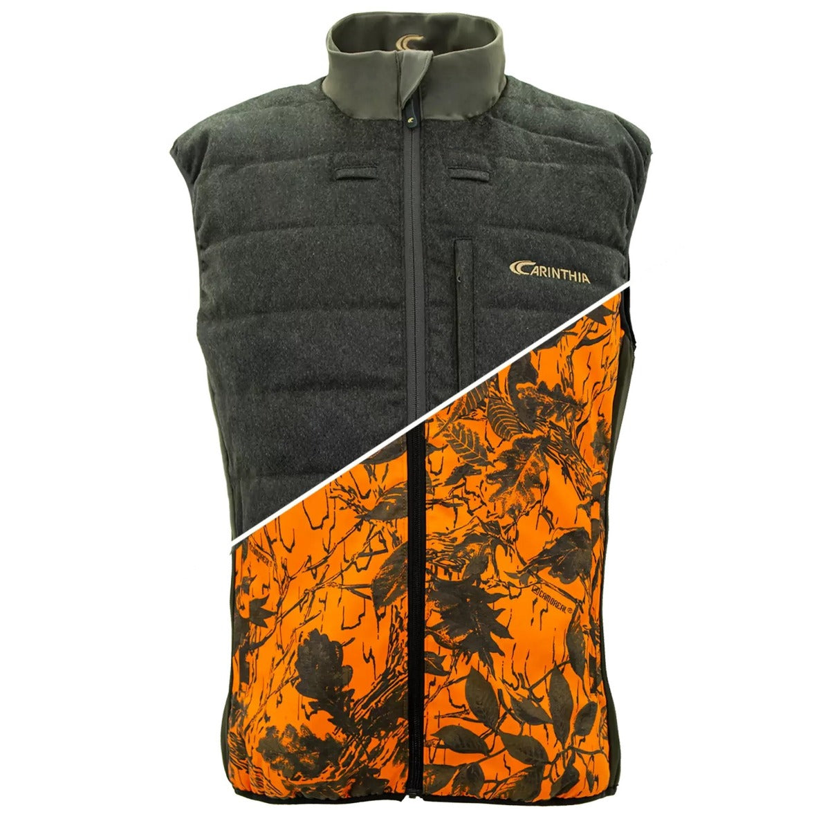 Ultra Loden Vendbar Vest - Olive – Carinthia