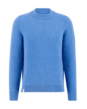 Alltime Graze Crew Genser Herre Provence Blue – Ulvang