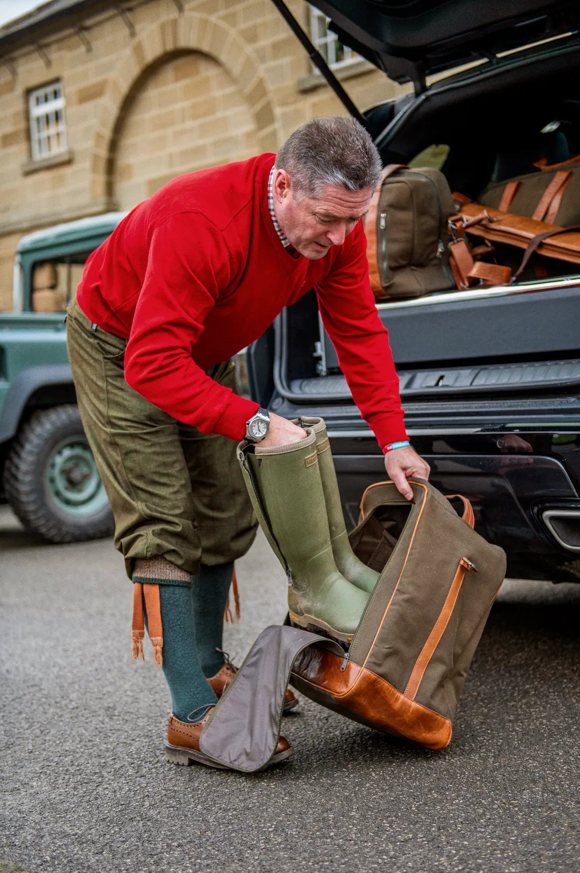 Støvelbag Warm Olive – Härkila