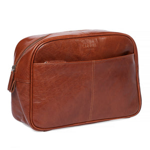 Auckland Toalettmappe Cognac – Corium