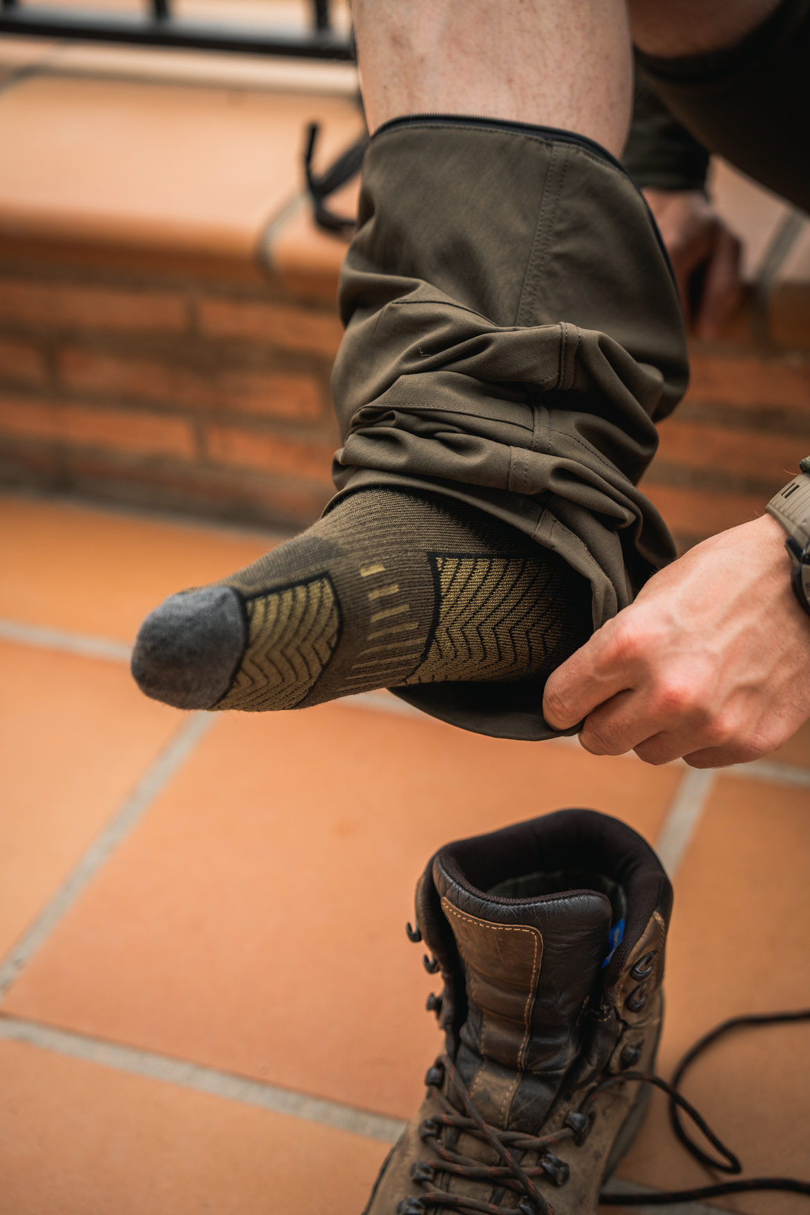 Birch Zip-off Bukse - Grizzly Brown – Seeland