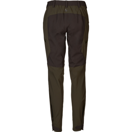 Larch Stretch-Bukse Til Kvinner Pine Green / Chocolate Torte – Seeland