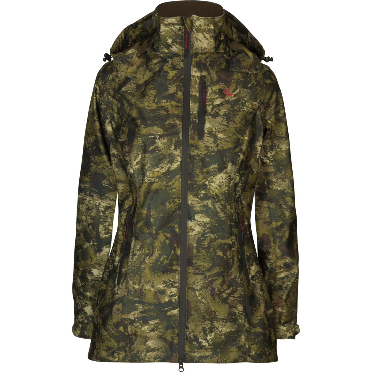Avail Woman Camo Jakke InVis MPC Grønn – Seeland