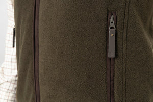 Woodcock Earl Fleecevest - Pine Green Melange – Seeland