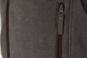 Woodcock Earl Fleecevest – Dark Grey Melange – Seeland