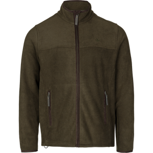Woodcock Earl Fleece Jakke - Pine Green Melange – Seeland