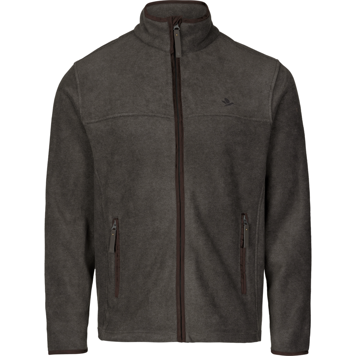 Woodcock Earl Fleecejakke - Dark Grey Melange – Seeland