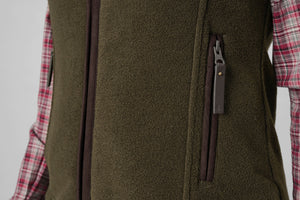 Woodcock Ivy Fleecevest - Pine Green Melange – Seeland