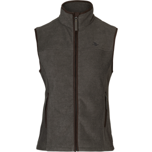 Woodcock Ivy Fleecevest - Dark Grey Melange – Seeland