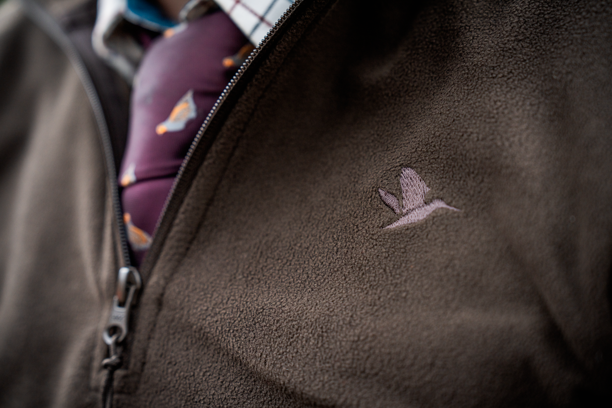 Benjamin Half Zip – Dark Brown – Seeland