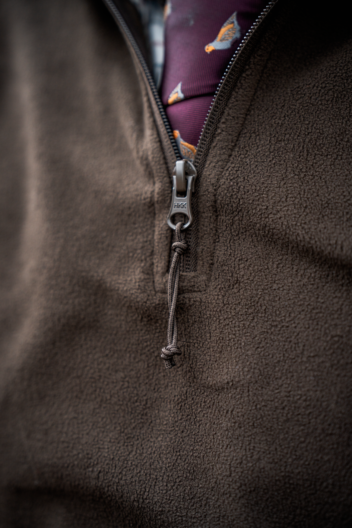 Benjamin Half Zip – Dark Brown – Seeland