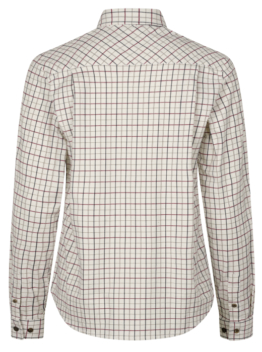 Kerry Shooting Skjorte Cabernet/Blue Check – Seeland
