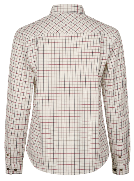 Kerry Shooting Skjorte Cabernet/Blue Check – Seeland
