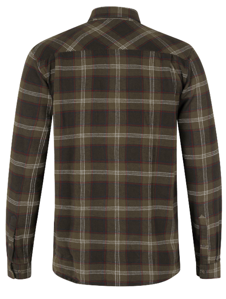 Glen Flanellskjorte - Pine Green Check – Seeland