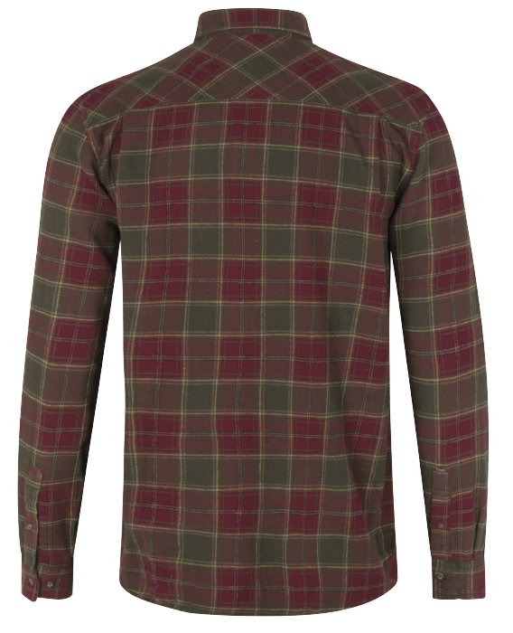 Glen Flanellskjorte - Red Forest Check – Seeland