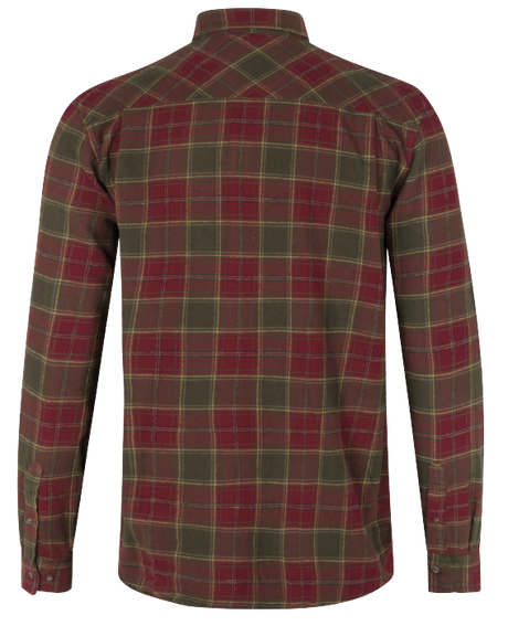 Glen Flanellskjorte - Red Forest Check – Seeland