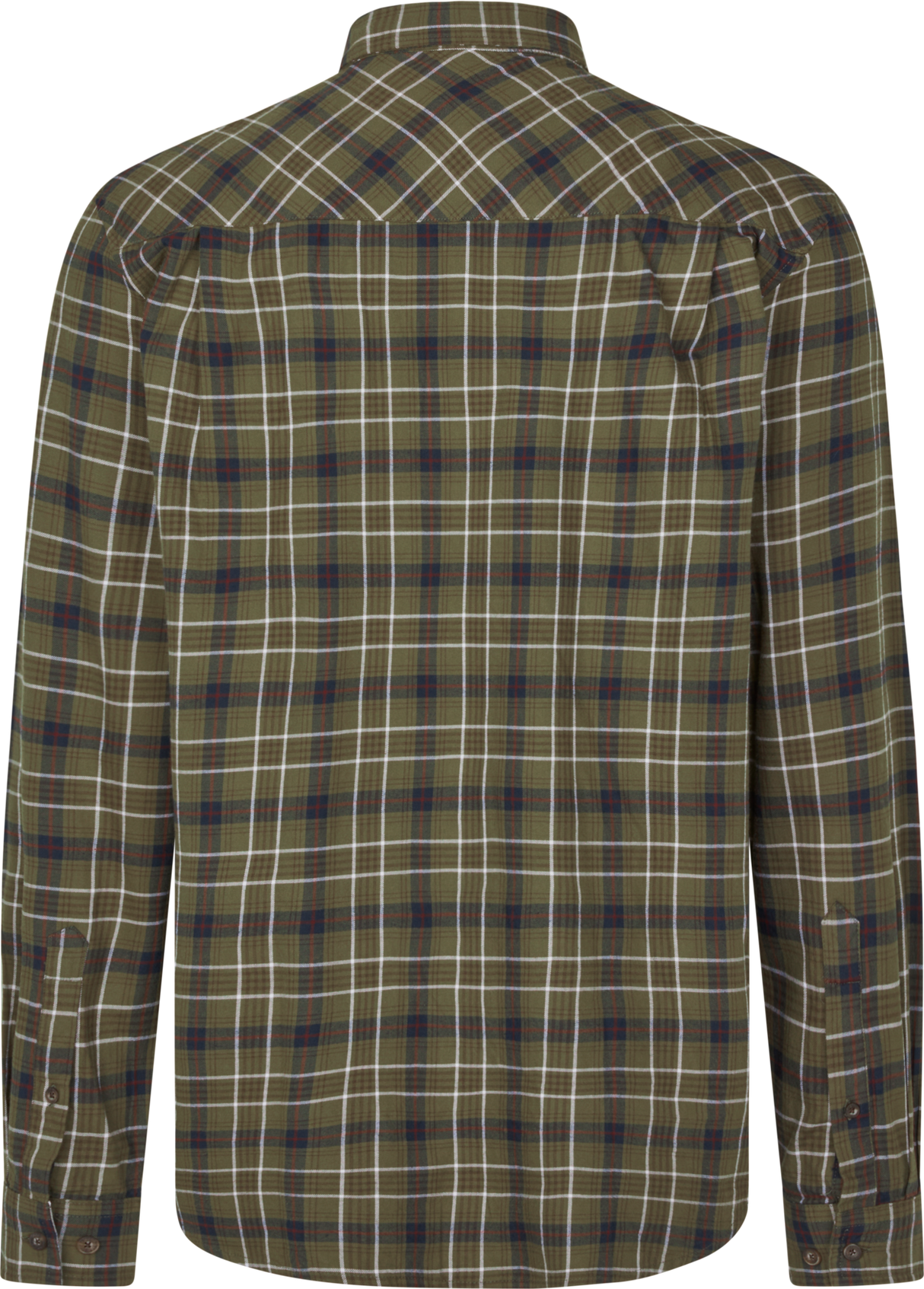 Glen Flanellskjorte – Grape Leaf/Dark Navy Check – Seeland
