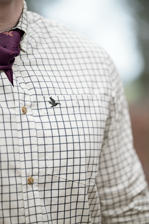 Oxford Skjortе - Dark Sapphire Check – Seeland