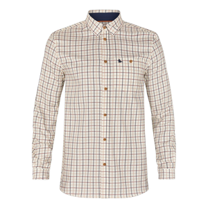 Oxford Skytterskjorte – Classic Blue/Merlot Check – Seeland