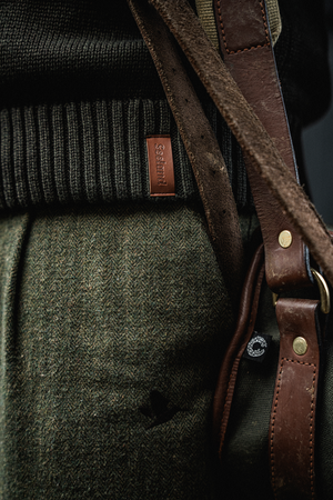 Haze vindjakke Strikk – Dark Brown – Seeland