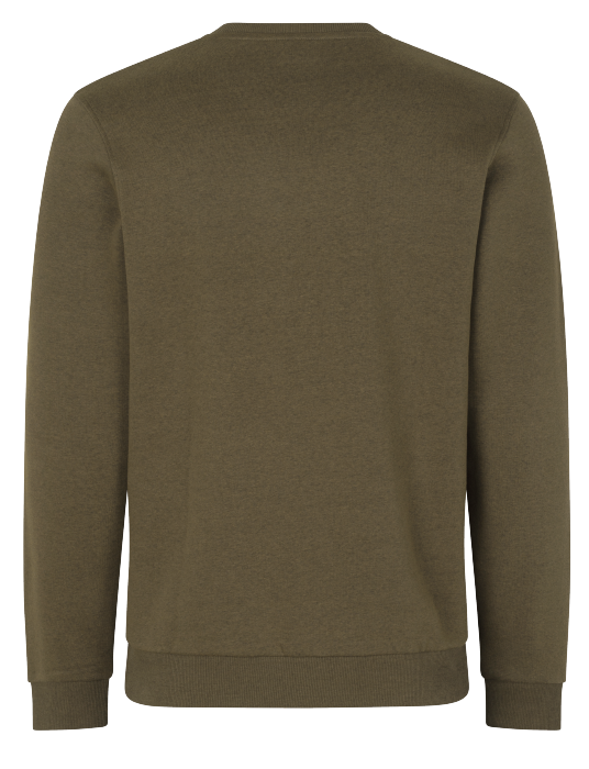Pulse Genser Dark Olive Melange – Seeland