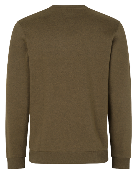 Pulse Genser Dark Olive Melange – Seeland