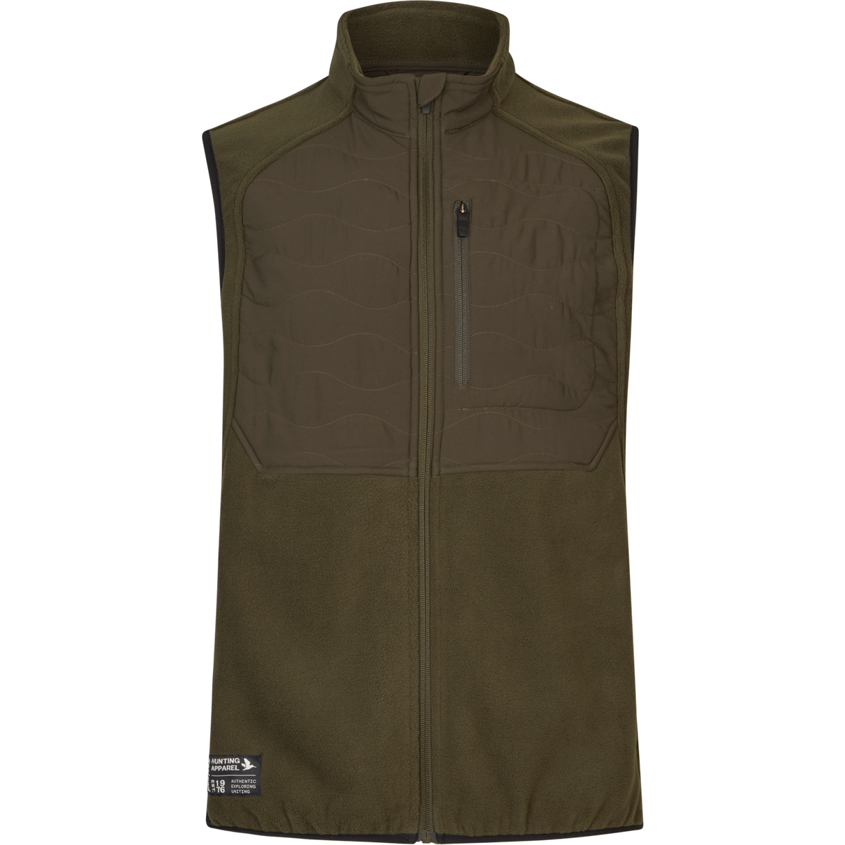 Gale Fleece Vest Pine Green – Seeland