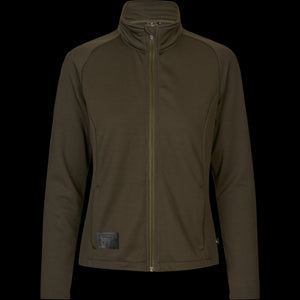 Tidal Tora Fleece-Jakke Pine Green – Seeland