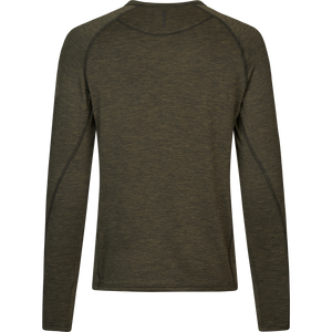 Peak T-skjorte Pine Green Melange – Seeland
