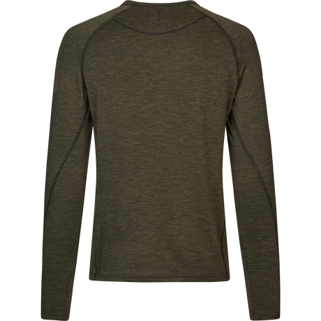 Peak T-skjorte Pine Green Melange – Seeland