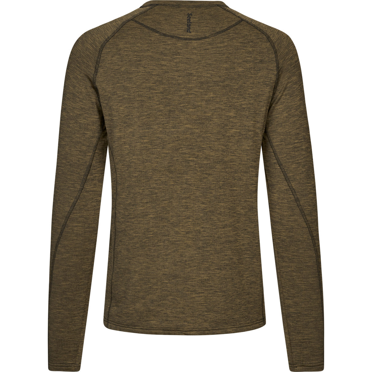 Peak T-skjorte Military Olive Melange - Seeland