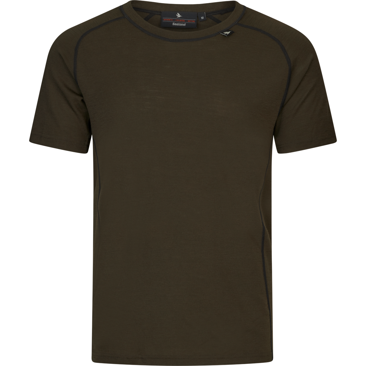 Apex Merino T-skjorte Pine Green - Seeland