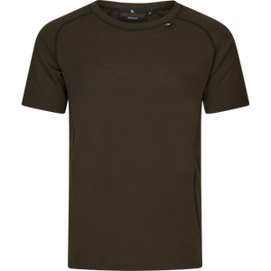 Apex Merino T-skjorte Pine Green - Seeland