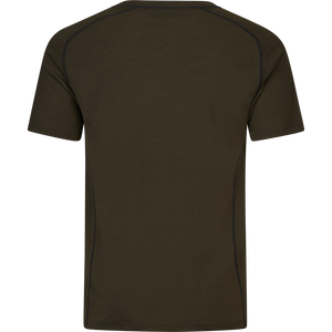 Apex Merino T-skjorte Pine Green - Seeland