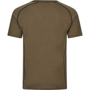 Apex Merino T-skjorte Covert Green – Seeland
