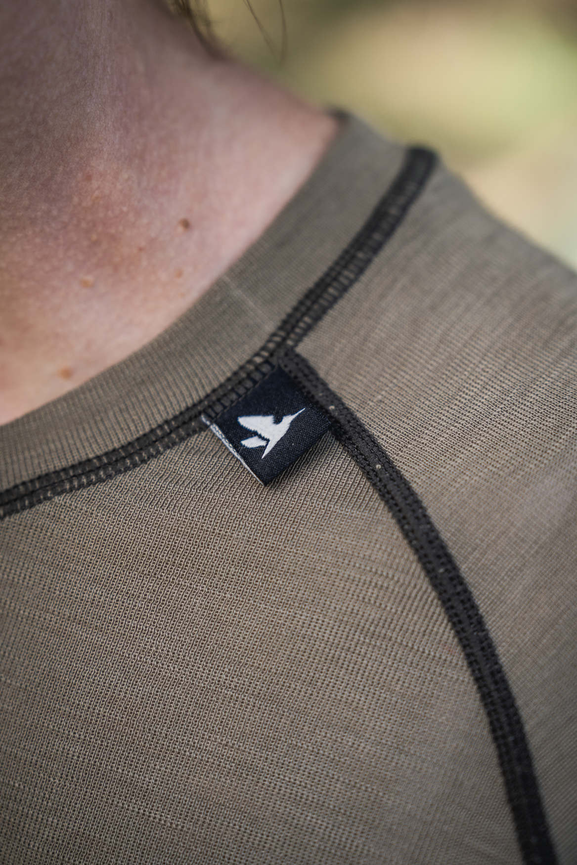 Apex Aia Merino T-skjorte Covert Green – Seeland