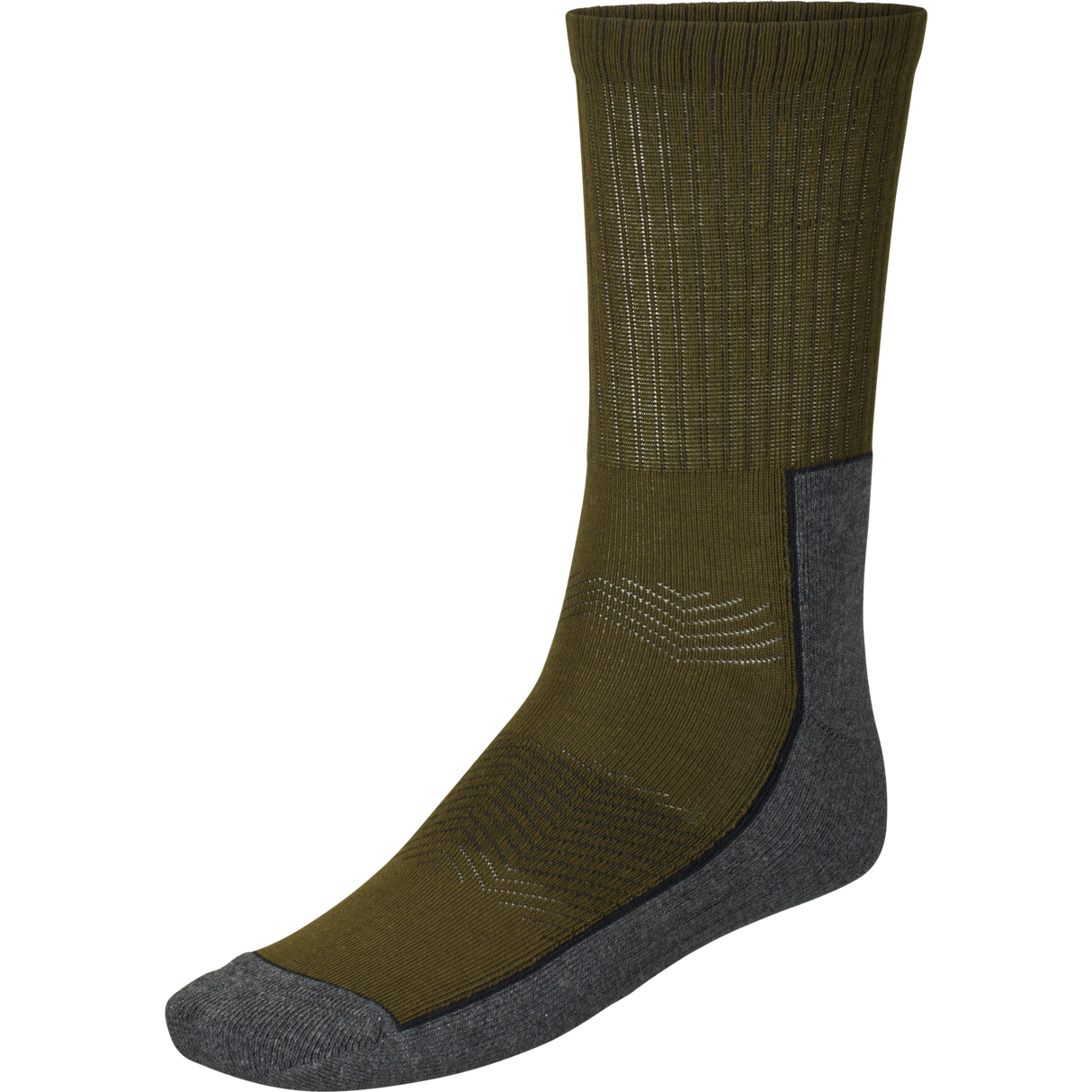 Field Sokker - 3-pakning Pine Green/Dark Grey – Seeland