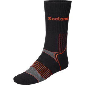 Field Coolmax-Sokker - 2Pack Black/Dark Grey – Seeland