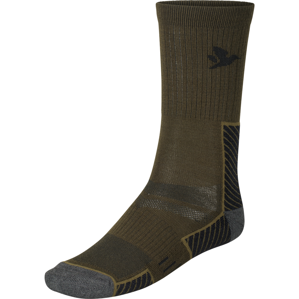 Field Merino-Sokk - 2-Pack Pine Green/Military Olive – Seeland