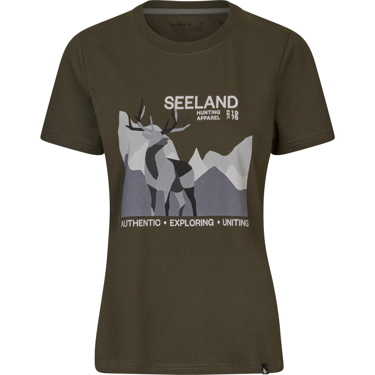 Sadie T-skjorte Pine Green – Seeland