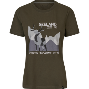 Sadie T-skjorte Pine Green – Seeland