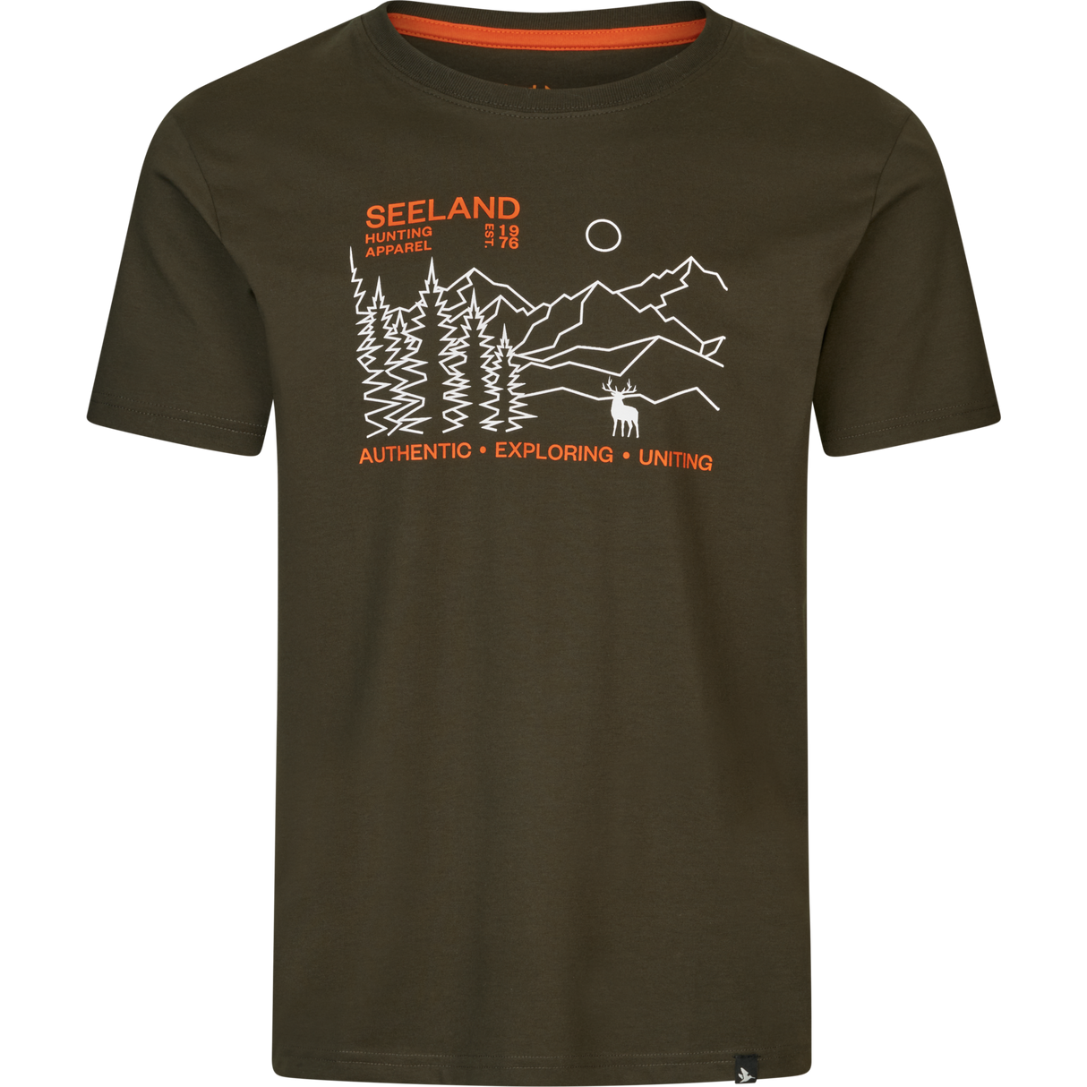 Landscape T-skjorte Pine Green – Seeland