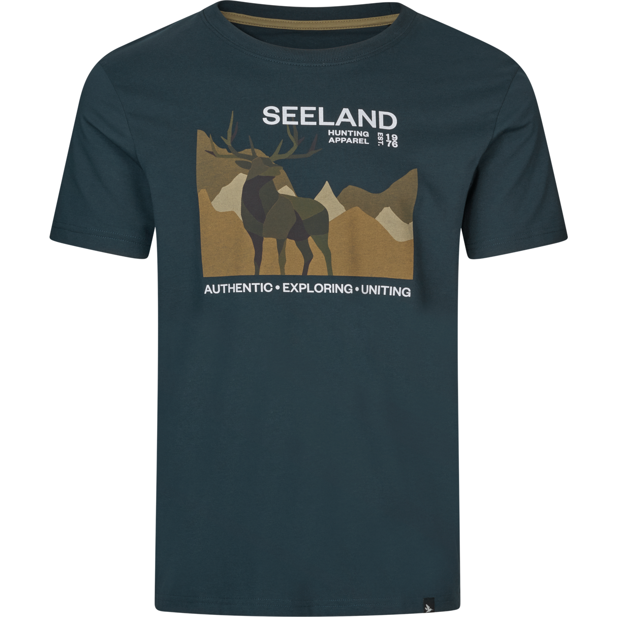 Fragment T-skjorte Dark Blue – Seeland