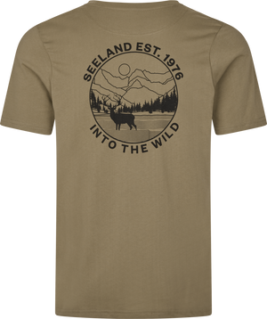 Hunting Landscape T-skjorte – Covert Green – Seeland