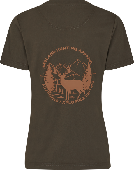 Hunting Heritage T-skjorte Dame – Pine Green – Seeland