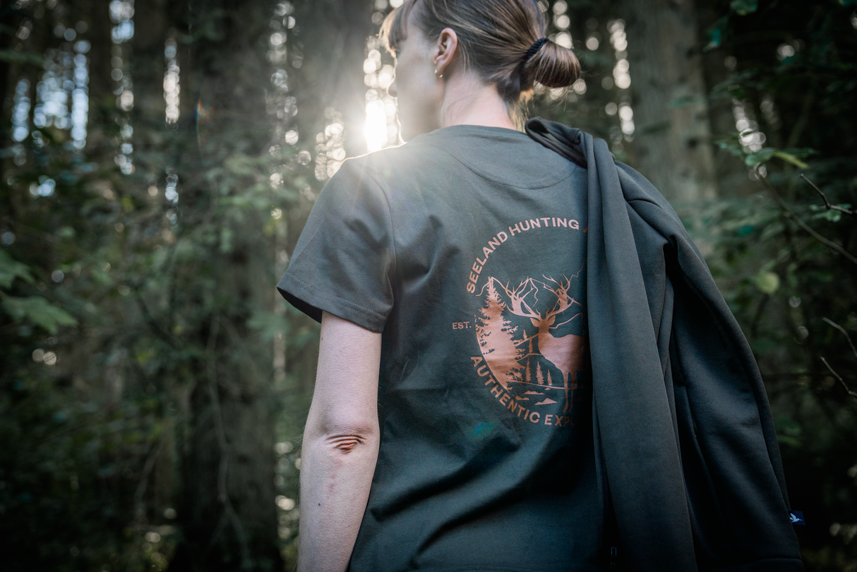 Hunting Heritage T-skjorte Dame – Pine Green – Seeland