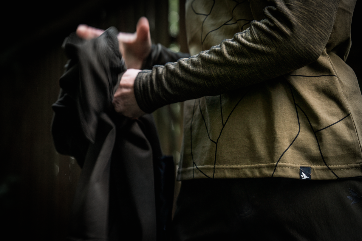 Deer On Line T-skjorte Dame – Military Olive – Seeland