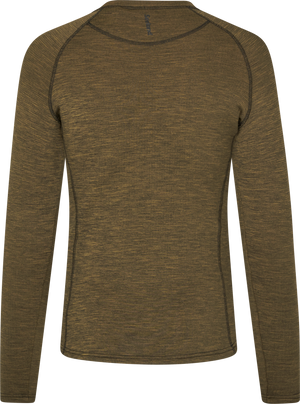 Peak Aia T-skjorte – Military Olive Melange – Seeland