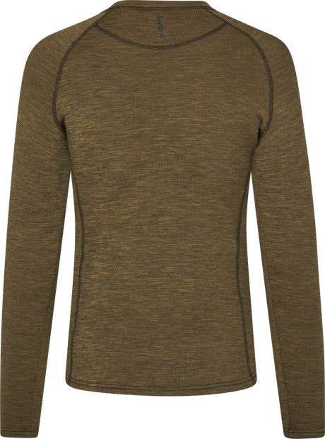 Peak Aia T-skjorte – Military Olive Melange – Seeland